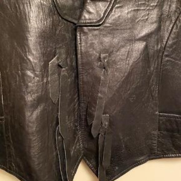 Pioneer Wear Leather Vest - Picture 3 of 6